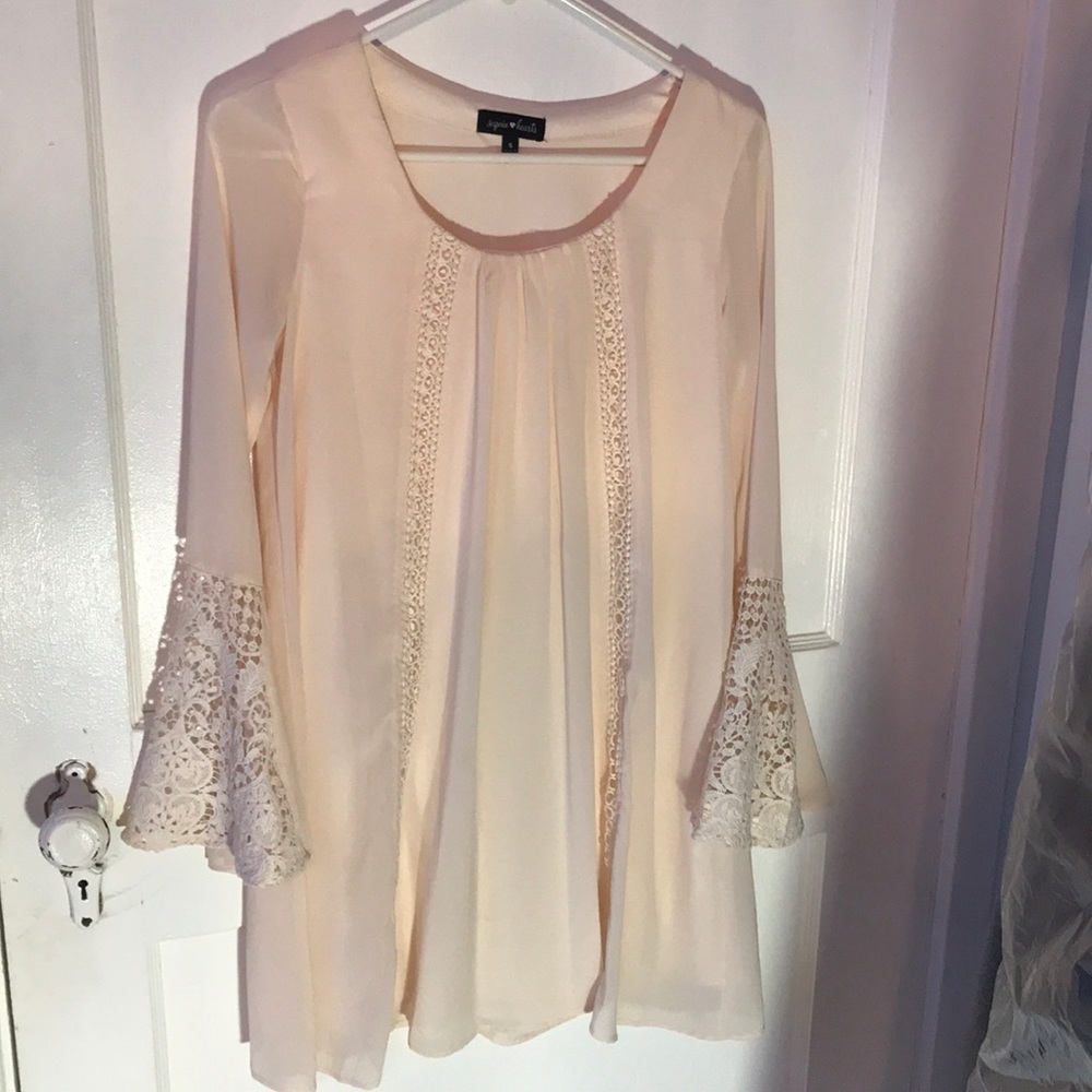 Pastel pink dress